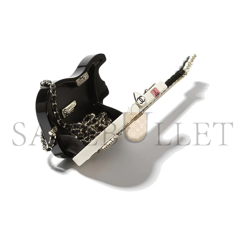CHANEL MASTER GUITAR MINAUDIERE AS4955 (28*10*3.5cm)