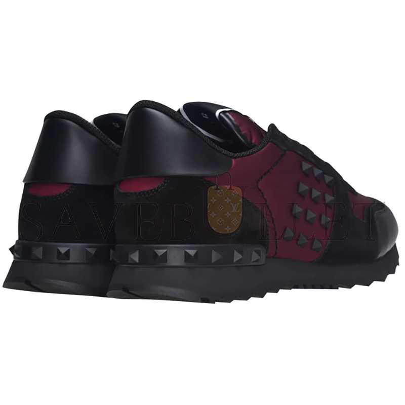 VALENTINO NYLON ROCKSTUD SNEAKERS 1Y2S0748VBU24D