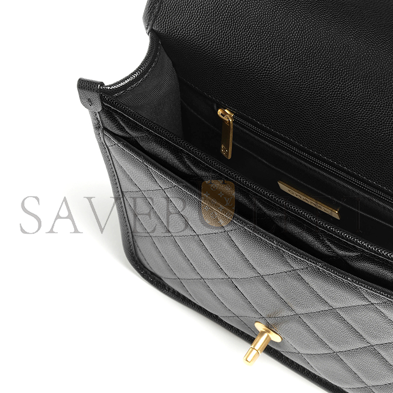 CHANEL BACKPACK GRAINED SHINY CALFSKIN & GOLD-TONE METAL BLACK AS5715 (22*19.5*7cm) CHANEL BACKPACK GRAINED SHINY CALFSKIN & GOLD-TONE METAL BLACK AS5715 (22*19.5*7cm)