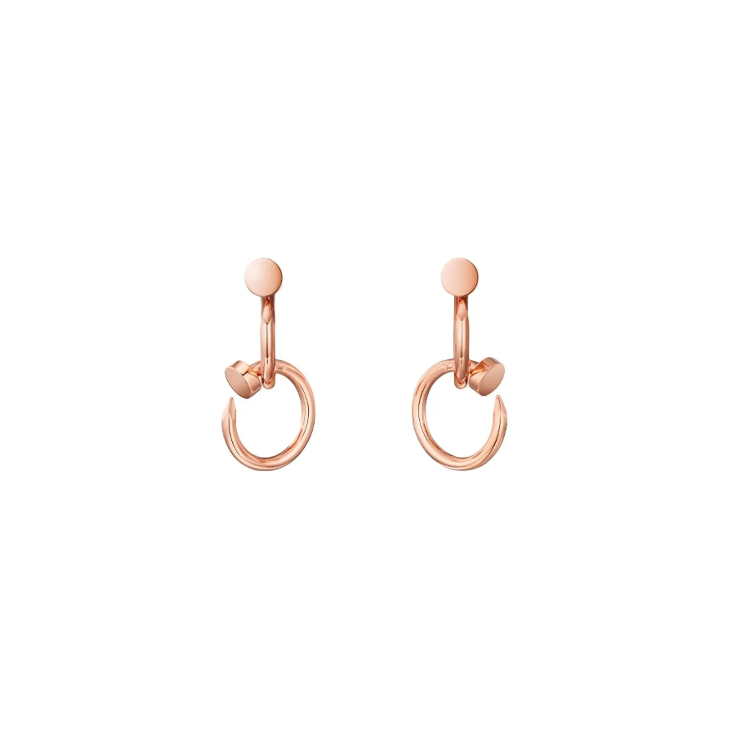 CARTIER JUSTE UN CLOU EARRINGS DOUBLE B8301527