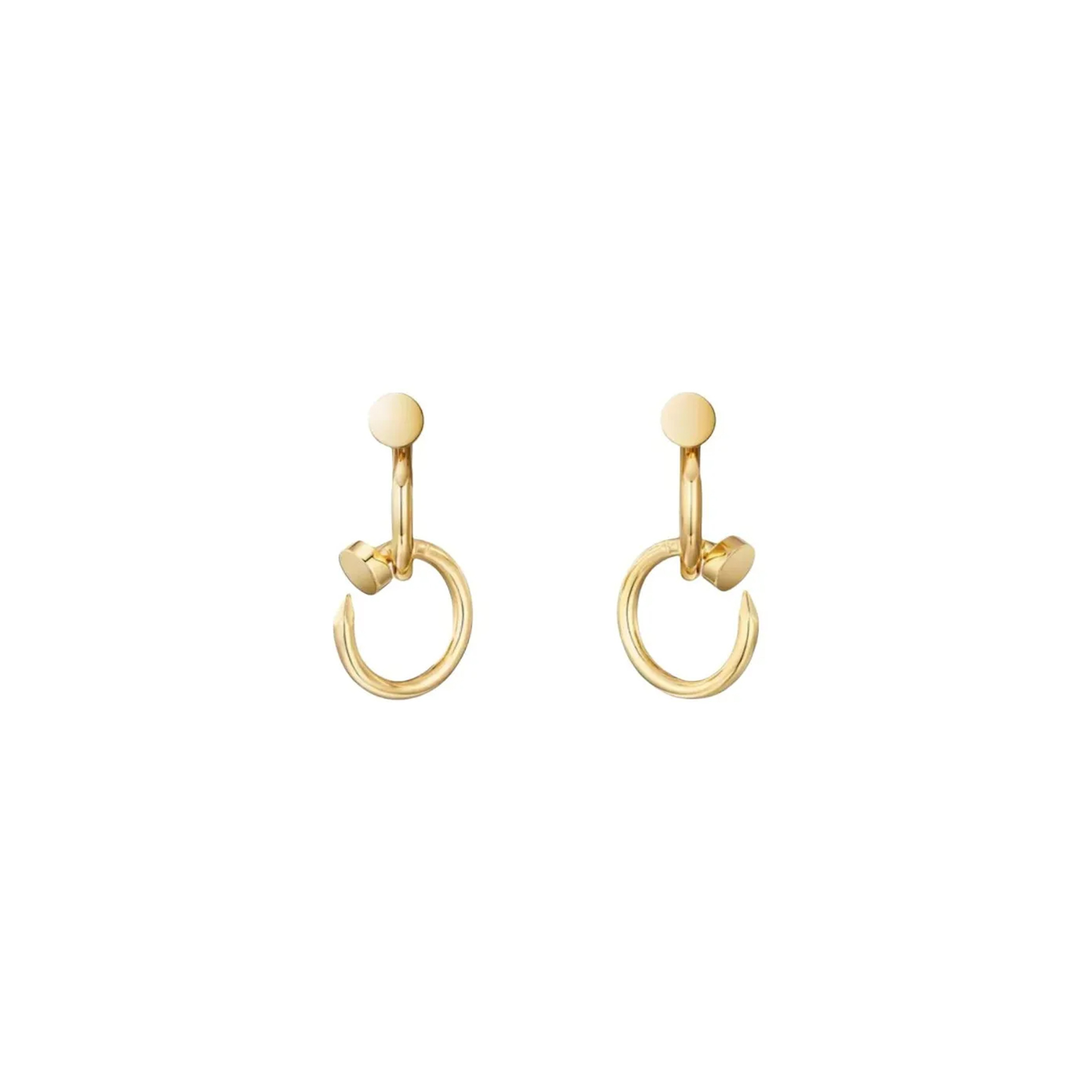 CARTIER JUSTE UN CLOU EARRINGS DOUBLE B8301528
