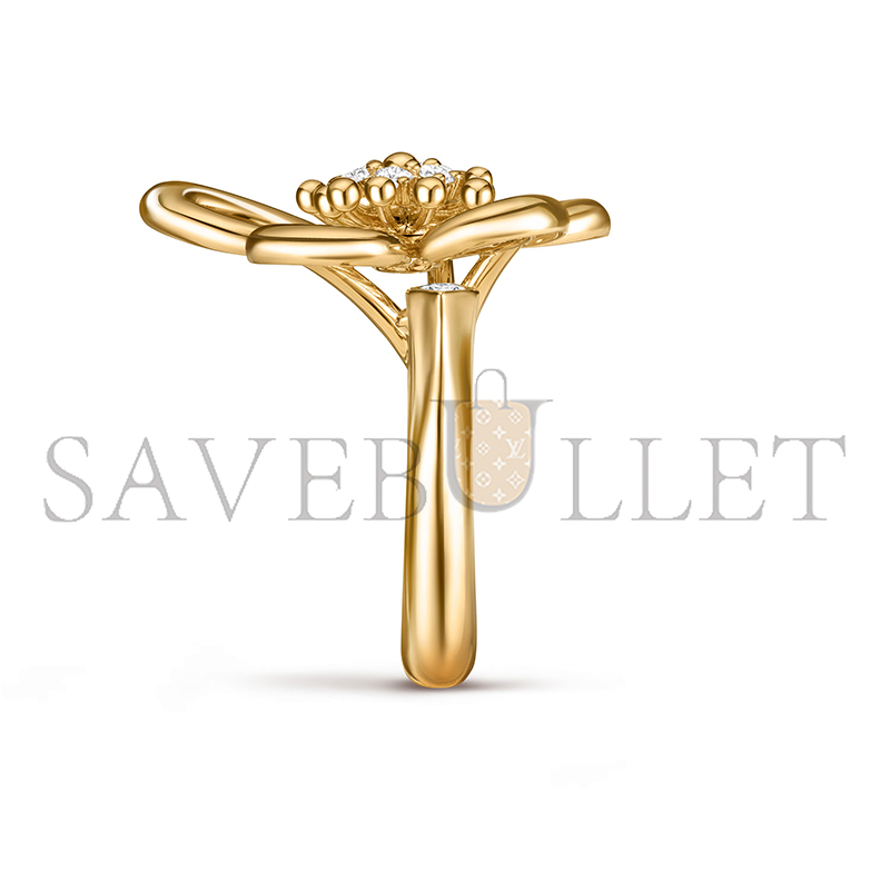 VAN CLEEF ARPELS FLOWERLACE BETWEEN THE FINGER RING VCARPME000
