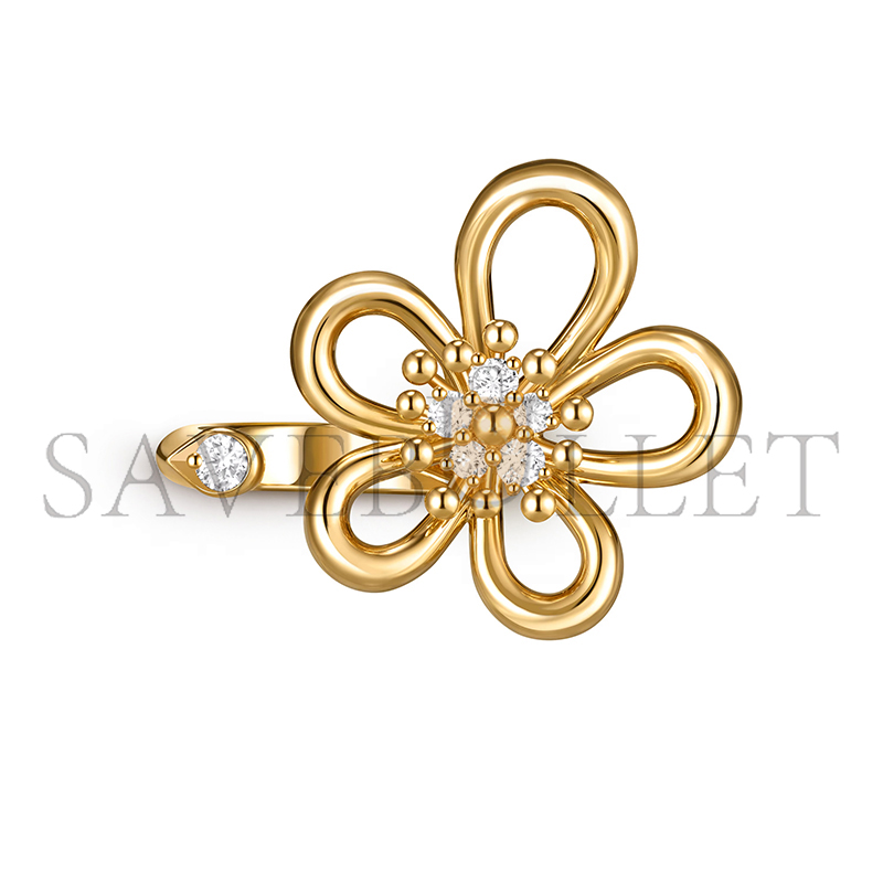 VAN CLEEF ARPELS FLOWERLACE BETWEEN THE FINGER RING VCARPME000