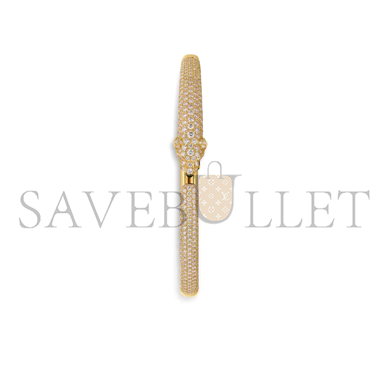 CARTIER PANTHÈRE DE CARTIER BRACELET, SMALL MODEL, HALF-PAVED N6718117