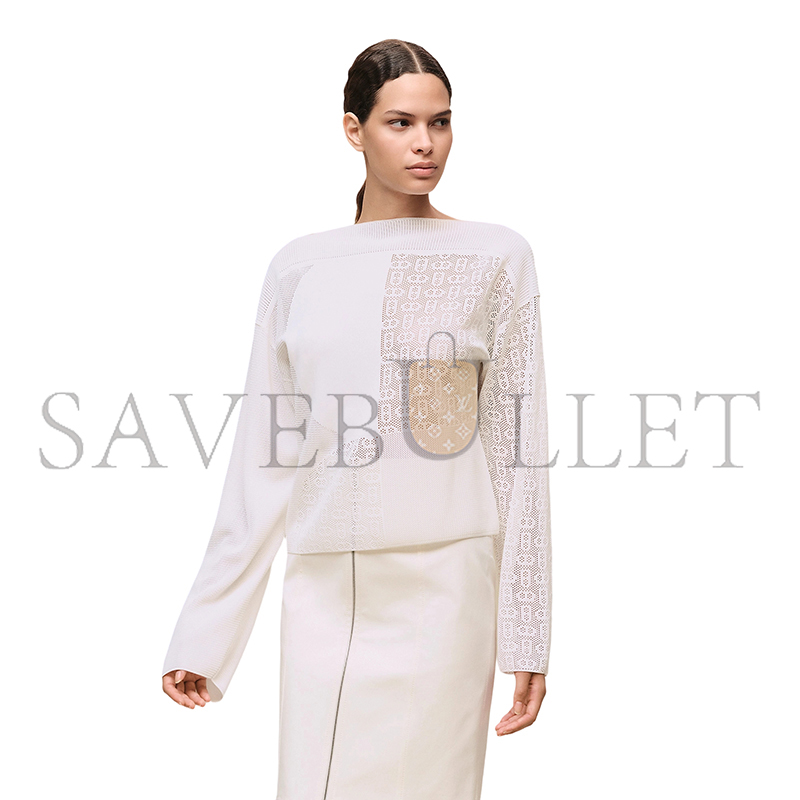 HERMES CHAINE D'ANCRE LONG-SLEEVE SWEATER H6E2654D79136