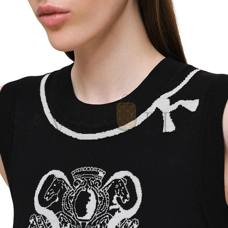 HERMES SLEEVELESS TUNIC DRESS H6E2552DC0234