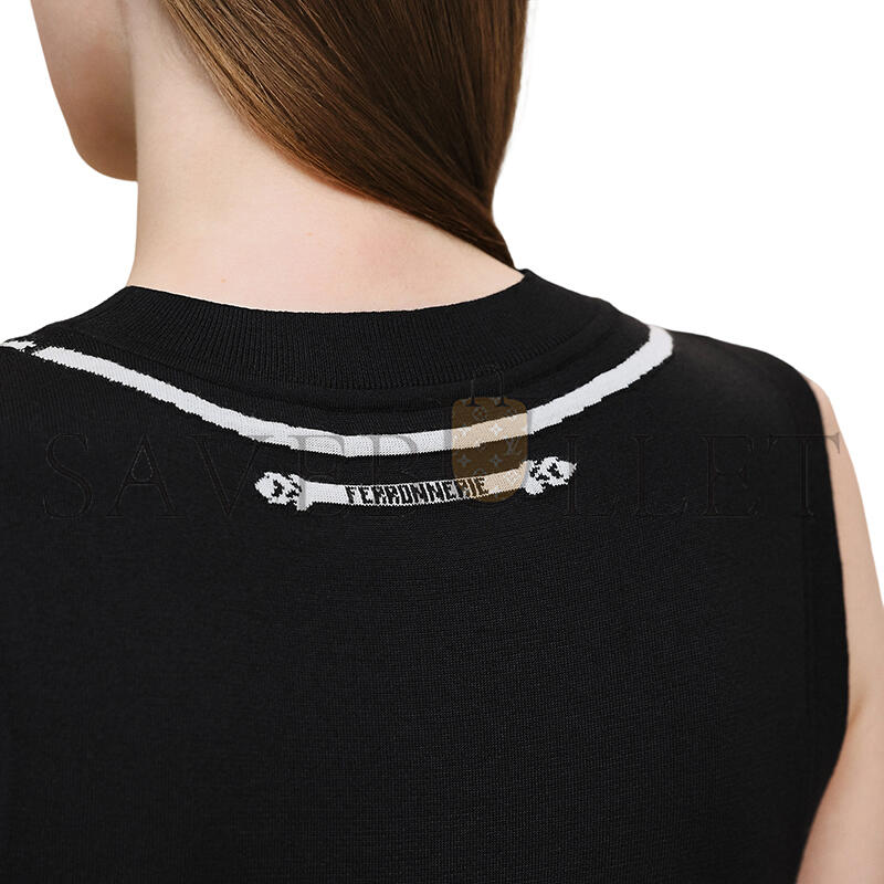 HERMES SLEEVELESS TUNIC DRESS H6E2552DC0234