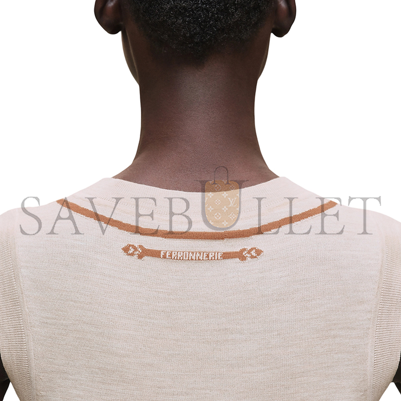 HERMES SLEEVELESS TUNIC DRESS H6E2552DCMV36