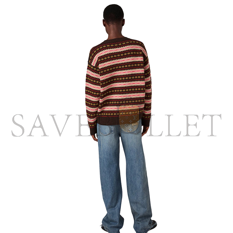 MIU MIU WOOL CREW-NECK SWEATER MML01R