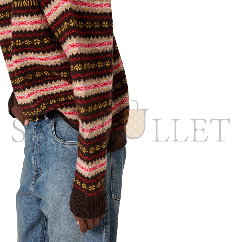 MIU MIU WOOL CREW-NECK SWEATER MML01R