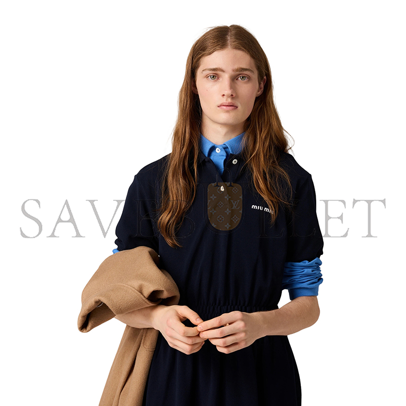 MIU MIU COTTON PIQUÉ DRESS MF5985