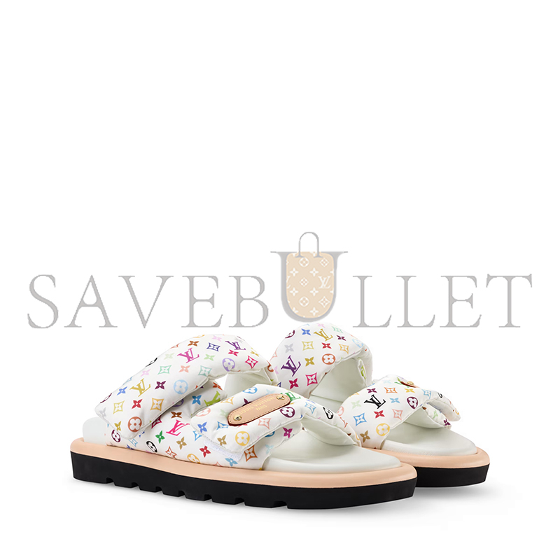 LOUIS VUITTON MURAKAM LV X TM POOL PILLOW COMFORT MULE 1AJNF3