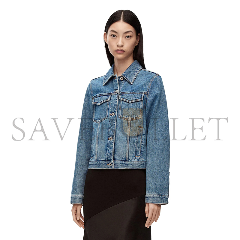 LOEWE ANAGRAM DENIM JACKET S359Y50X23