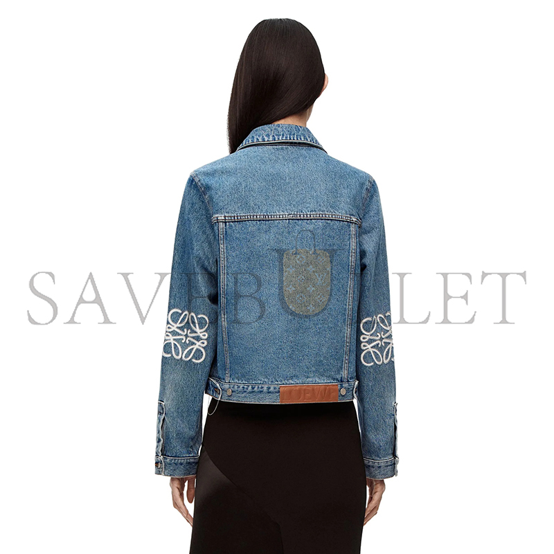 LOEWE ANAGRAM DENIM JACKET S359Y50X23