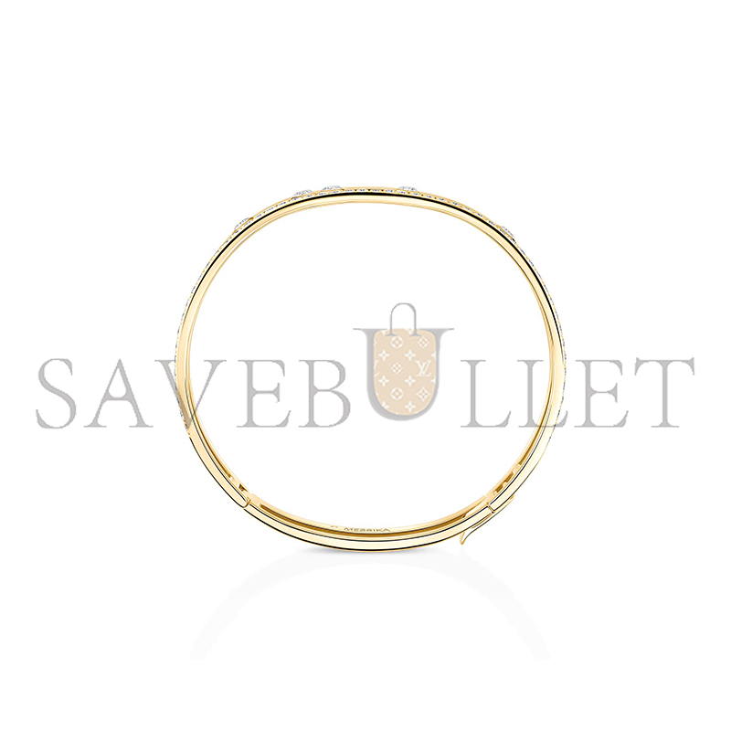 MESSIKA MOVE ROMANE BANGLE YELLOW GOLD DIAMOND BRACELET 06514-YG