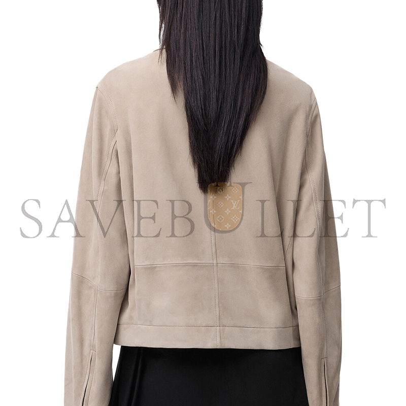 LOEWE BELTED JACKET IN SUEDE GOATSKIN S540Y34L58