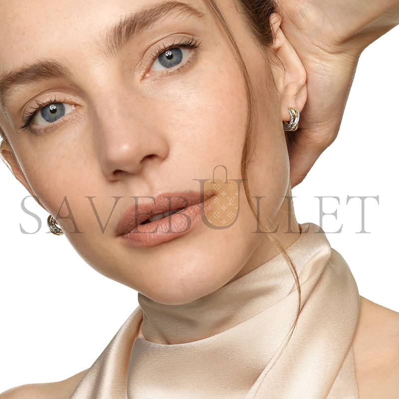 DAVID YURMAN CROSSOVER THREE ROW HUGGIE HOOP EARRINGS E18300DS8ADI