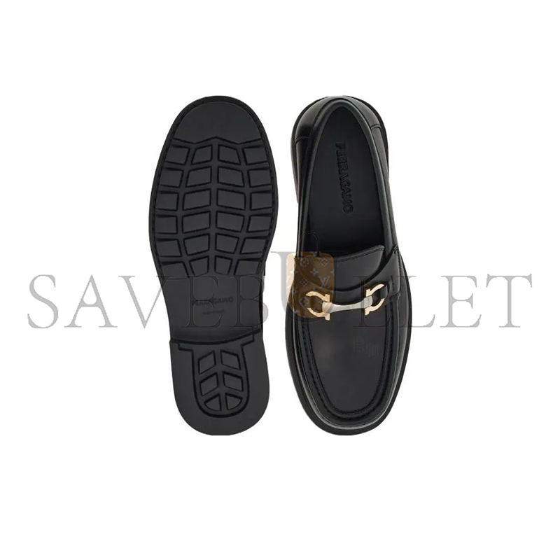 FERRAGAMO GANCINI DECORATED MEN'S LOAFERS 022300