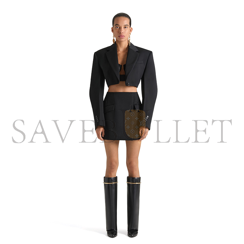 GIVENCHY SHARK PINCH BOOTS IN LEATHER BE703XE1J7-001 GIVENCHY SHARK PINCH BOOTS IN LEATHER BE703XE1J7-001