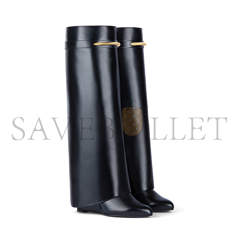 GIVENCHY SHARK PINCH BOOTS IN LEATHER BE703XE1J7-001 GIVENCHY SHARK PINCH BOOTS IN LEATHER BE703XE1J7-001