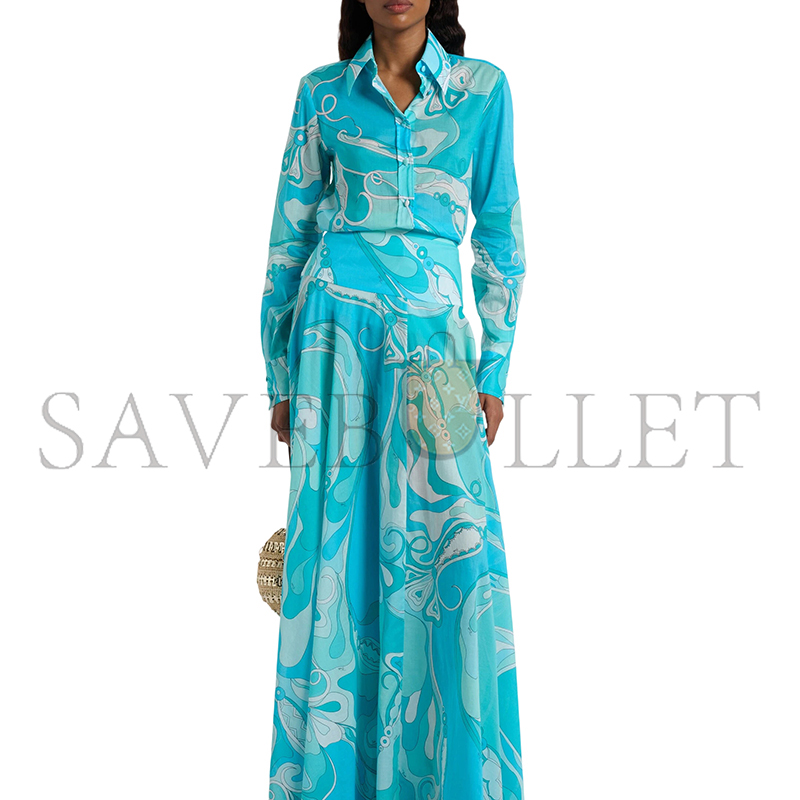 PUCCI ORCHIDEE COTTON SHIRT