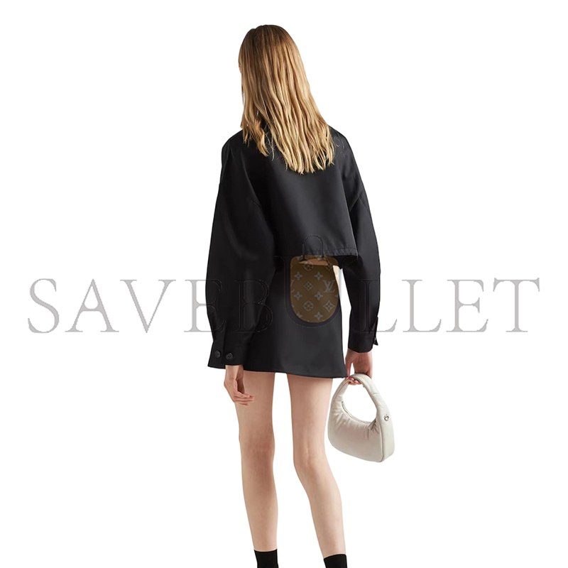 PRADA RE-NYLON CROPPED BLOUSON JACKET 292101