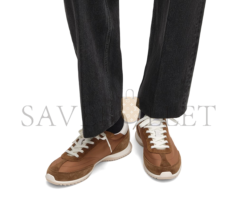 CELINE RACER SNEAKER IN NYLON, SUEDE CALFSKIN AND CALFSKIN 364365257C.03AA