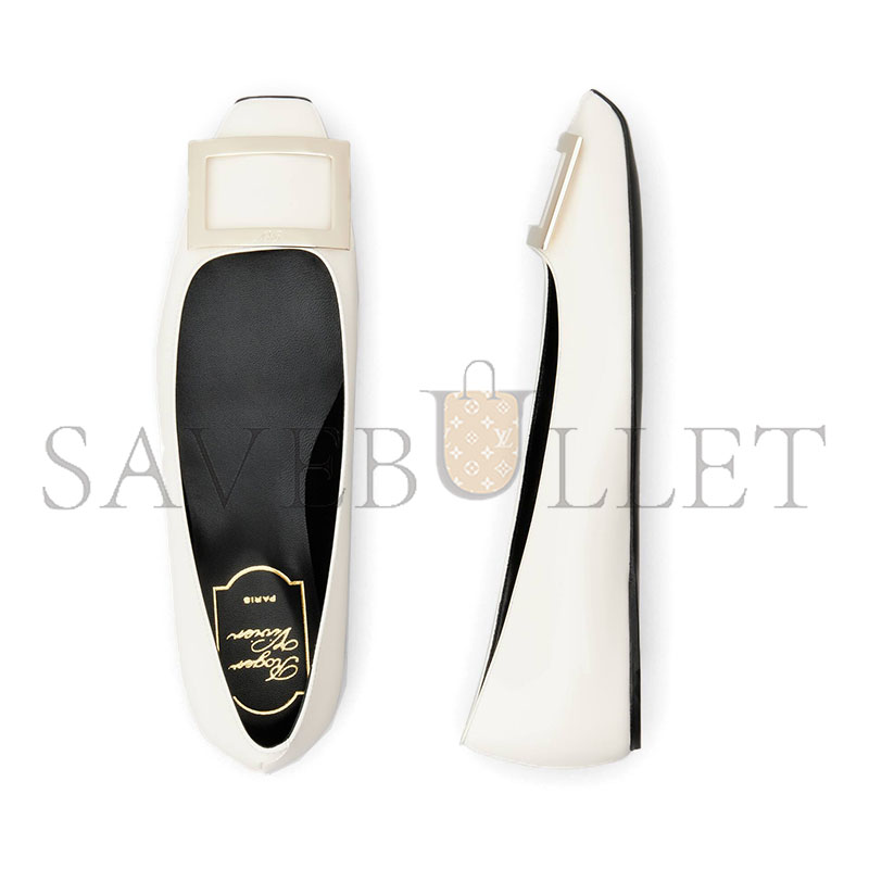 ROGER VIVIER TRUMPET PATENT LEATHER BALLERINA RVW40415280D1PC019