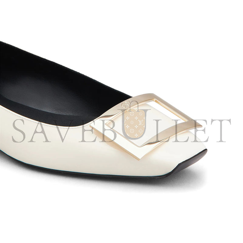 ROGER VIVIER TRUMPET PATENT LEATHER BALLERINA RVW40415280D1PC019