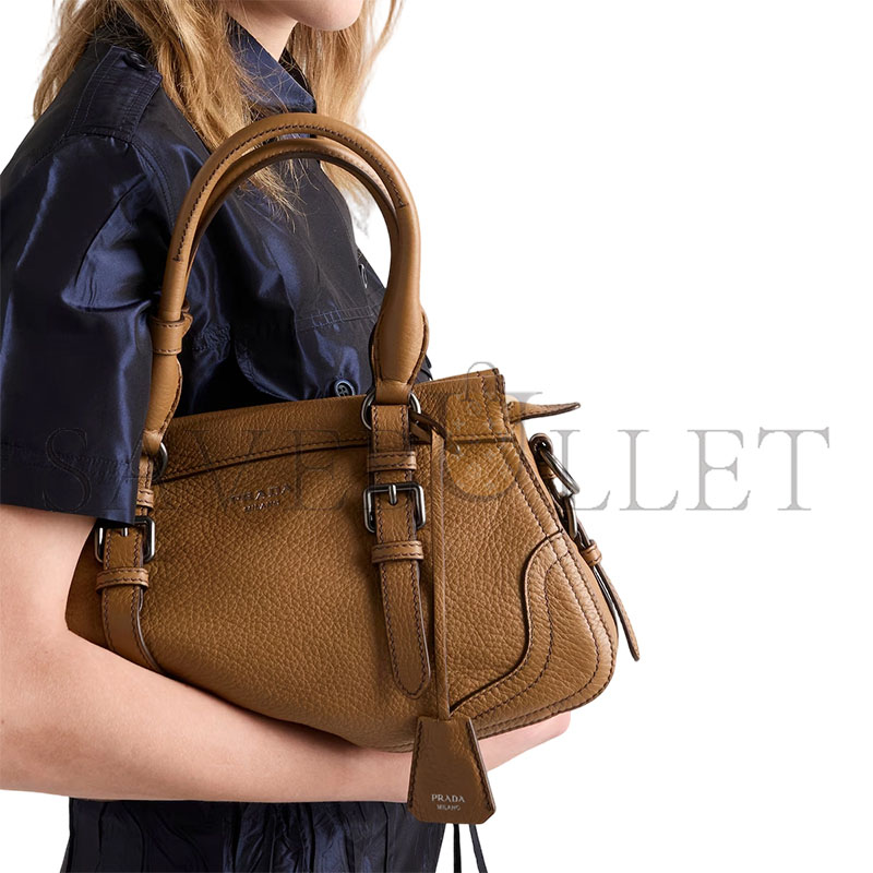PRADA LARGE LEATHER TOTE BAG 1BG604 (35*22*11cm) PRADA LARGE LEATHER TOTE BAG 1BG604 (35*22*11cm)