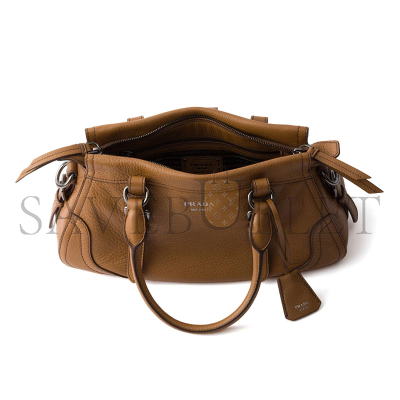 PRADA LARGE LEATHER TOTE BAG 1BG604 (35*22*11cm) PRADA LARGE LEATHER TOTE BAG 1BG604 (35*22*11cm)