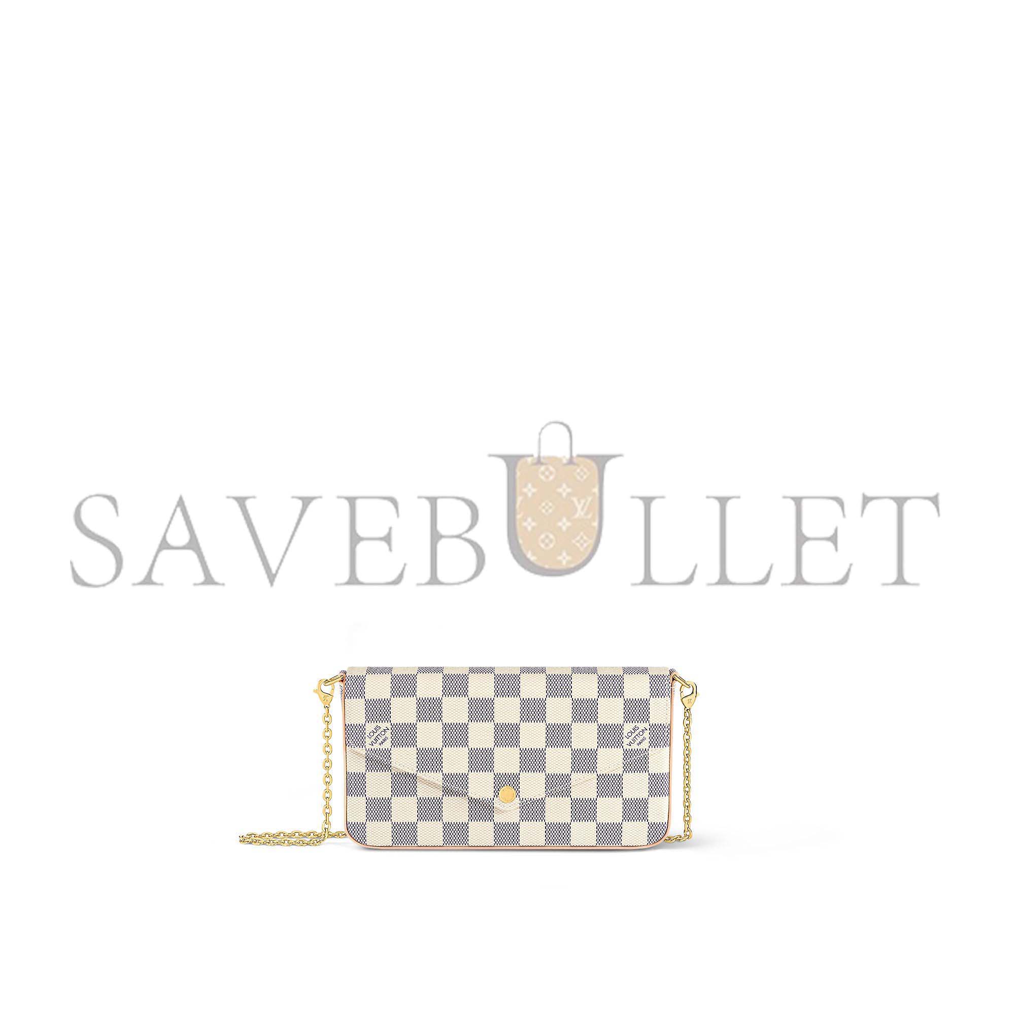 LOUIS VUITTON FÉLICIE POCHETTE N40491 (21*12*3cm)