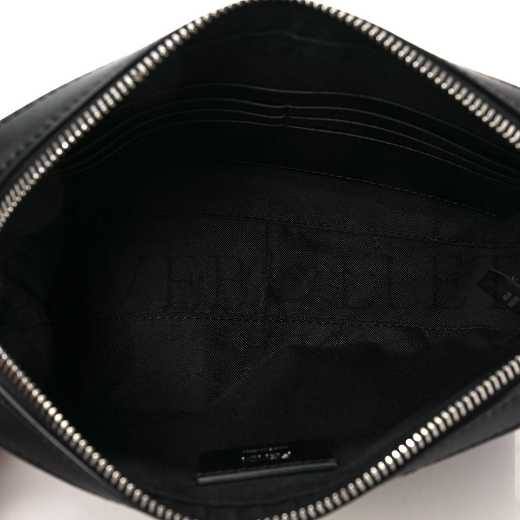 FENDI GLAZED FABRIC VITELLO LIBERTY FF 1974 DIAGONAL MEDIUM CAMERA CASE BLACK SUNFLOWER (23*15*4cm) FENDI GLAZED FABRIC VITELLO LIBERTY FF 1974 DIAGONAL MEDIUM CAMERA CASE BLACK SUNFLOWER (23*15*4cm)